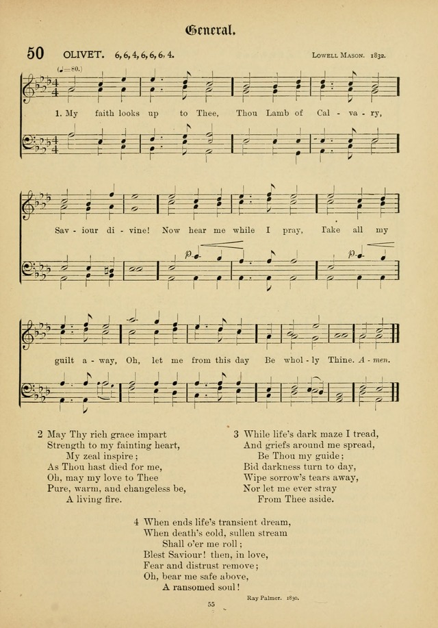 The Academic Hymnal page 56