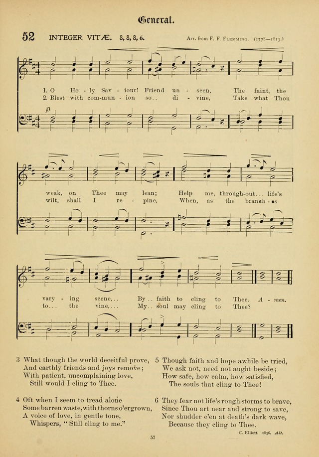 The Academic Hymnal page 58