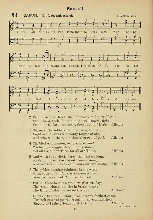 The Academic Hymnal page 59