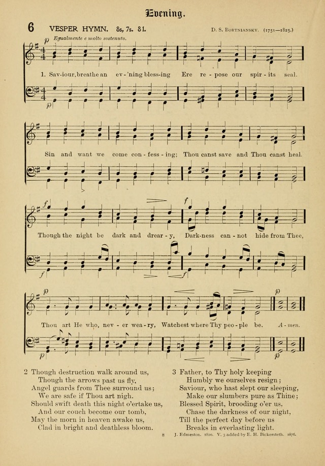 The Academic Hymnal page 9