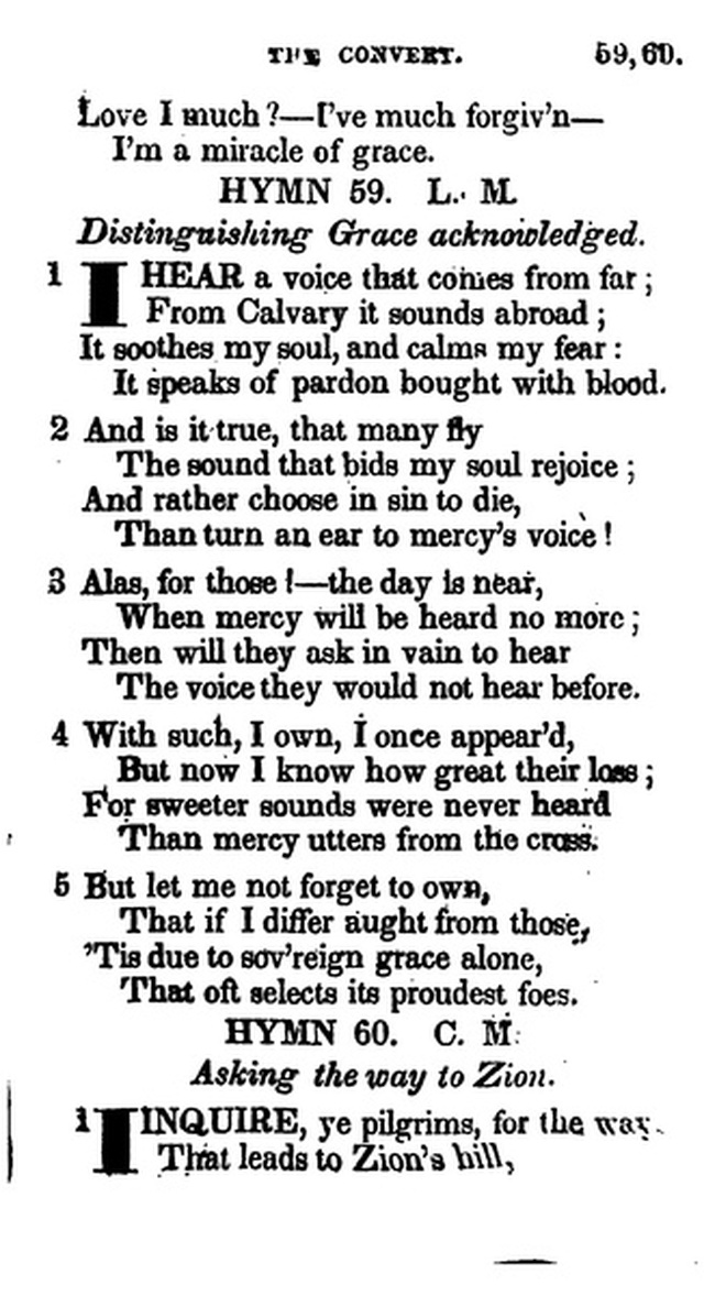 Additional Hymns, Adopted by the General Synod of the Reformed Dutch Church  in North America, at their Session June 1831. 2nd ed. page 48