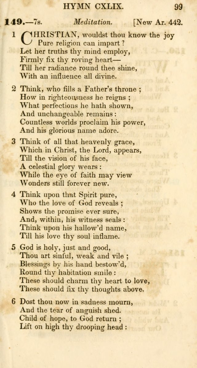 Additional Hymns, Adopted by the General Synod of the Reformed Protestant Dutch Church in North America, at their Session, June 1846, and authorized to be used in the churches under their care page 104
