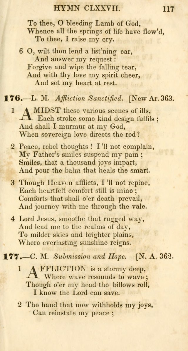 Additional Hymns, Adopted by the General Synod of the Reformed Protestant Dutch Church in North America, at their Session, June 1846, and authorized to be used in the churches under their care page 122