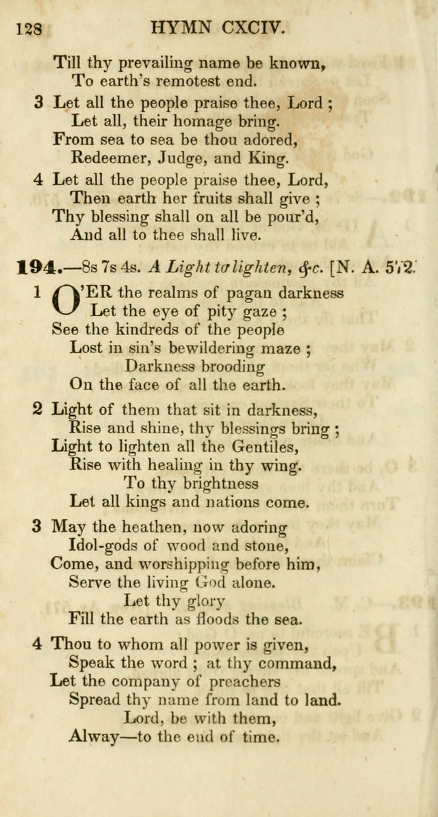Additional Hymns, Adopted by the General Synod of the Reformed Protestant Dutch Church in North America, at their Session, June 1846, and authorized to be used in the churches under their care page 133