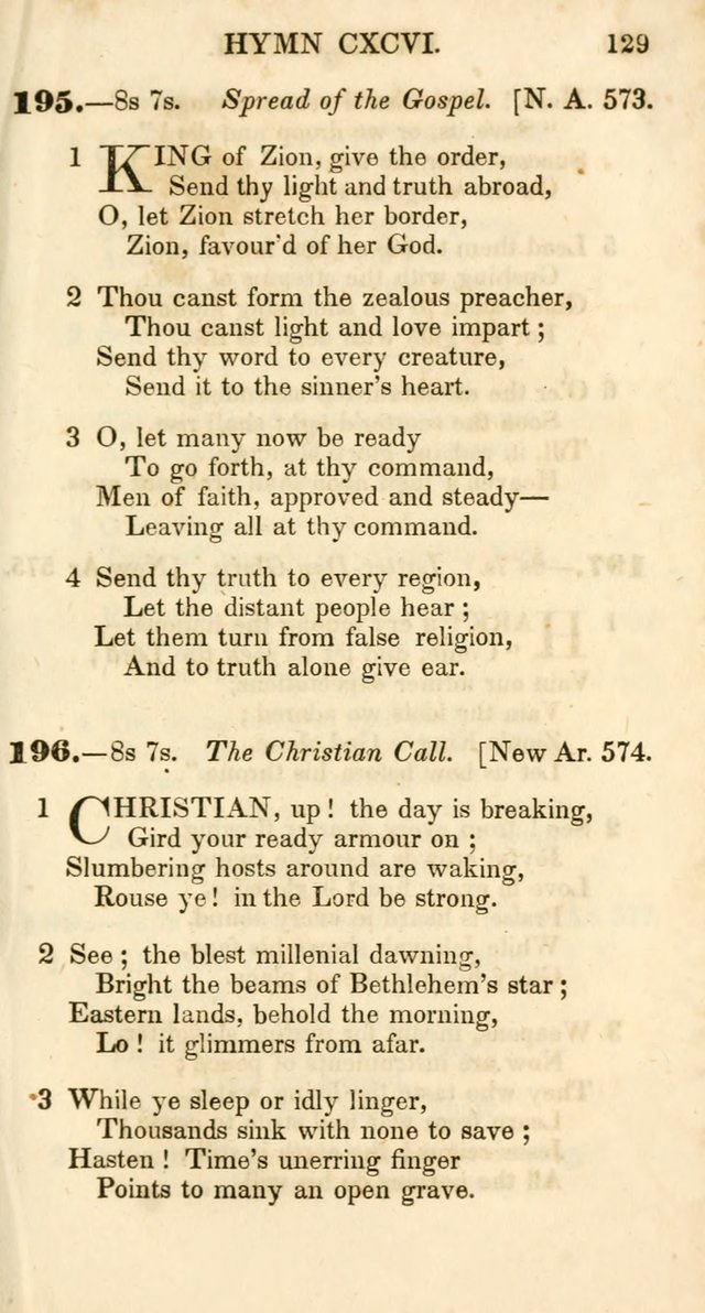 Additional Hymns, Adopted by the General Synod of the Reformed Protestant Dutch Church in North America, at their Session, June 1846, and authorized to be used in the churches under their care page 134