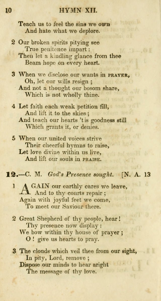 Additional Hymns, Adopted by the General Synod of the Reformed Protestant Dutch Church in North America, at their Session, June 1846, and authorized to be used in the churches under their care page 15