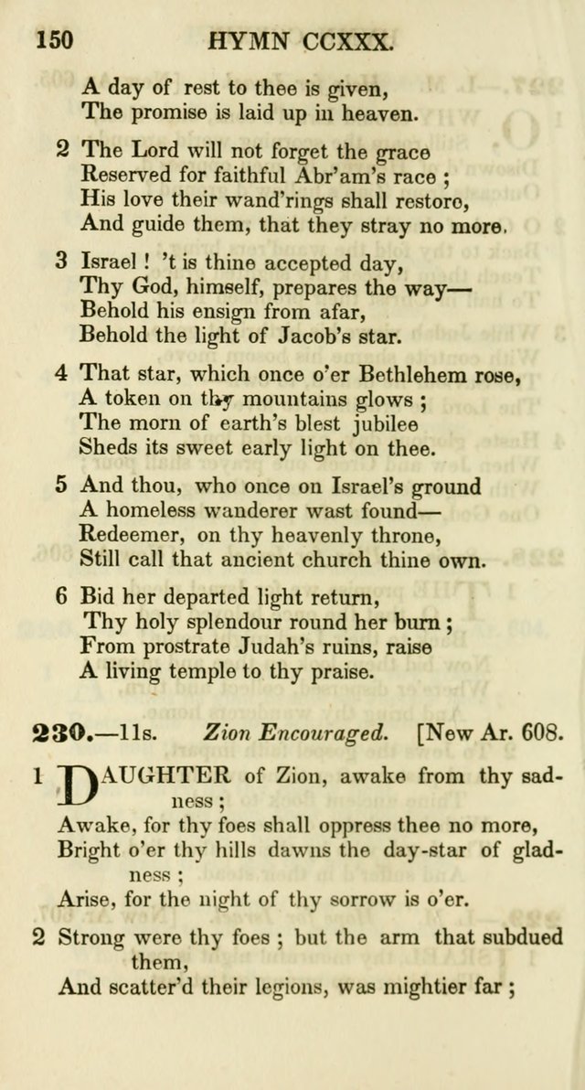 Additional Hymns, Adopted by the General Synod of the Reformed Protestant Dutch Church in North America, at their Session, June 1846, and authorized to be used in the churches under their care page 155