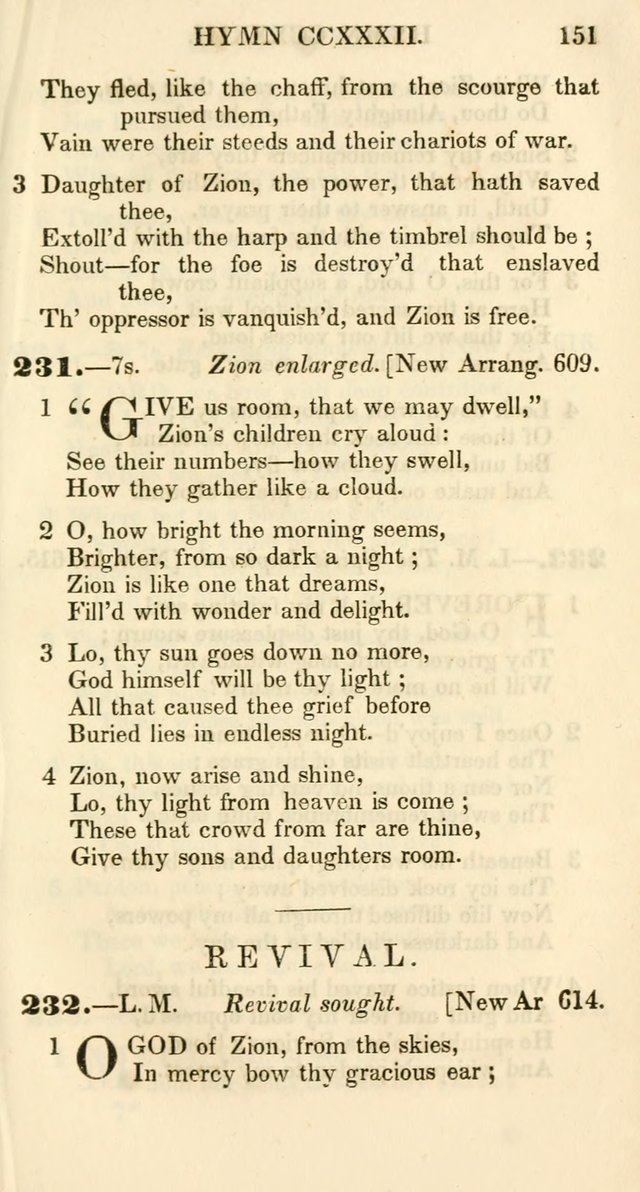 Additional Hymns, Adopted by the General Synod of the Reformed Protestant Dutch Church in North America, at their Session, June 1846, and authorized to be used in the churches under their care page 156