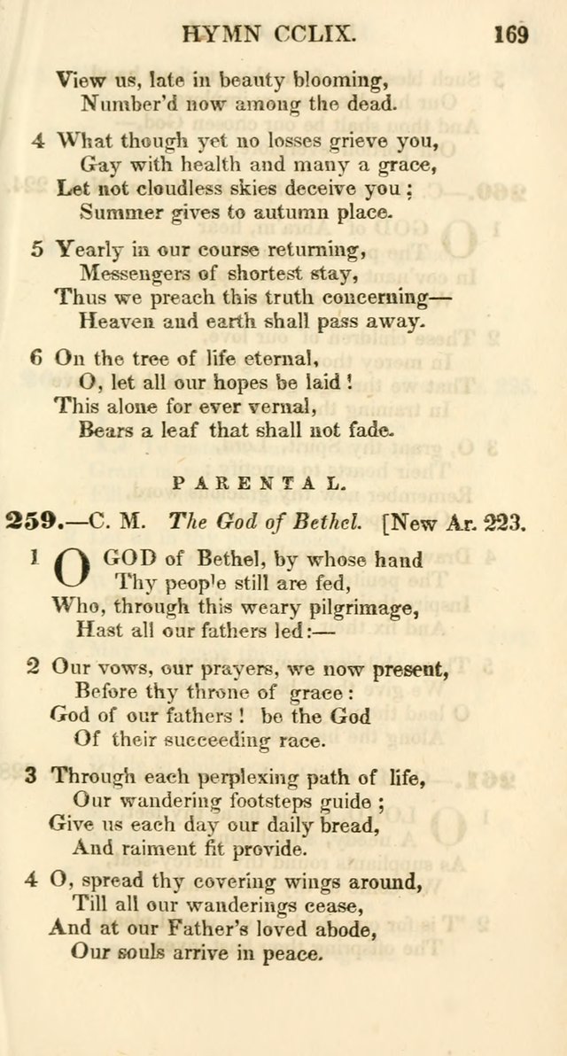 Additional Hymns, Adopted by the General Synod of the Reformed Protestant Dutch Church in North America, at their Session, June 1846, and authorized to be used in the churches under their care page 174