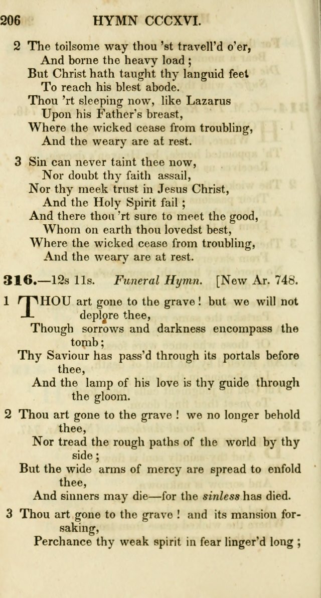 Additional Hymns, Adopted by the General Synod of the Reformed Protestant Dutch Church in North America, at their Session, June 1846, and authorized to be used in the churches under their care page 211