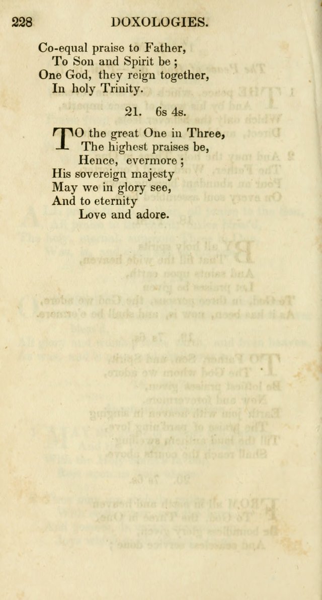 Additional Hymns, Adopted by the General Synod of the Reformed Protestant Dutch Church in North America, at their Session, June 1846, and authorized to be used in the churches under their care page 233