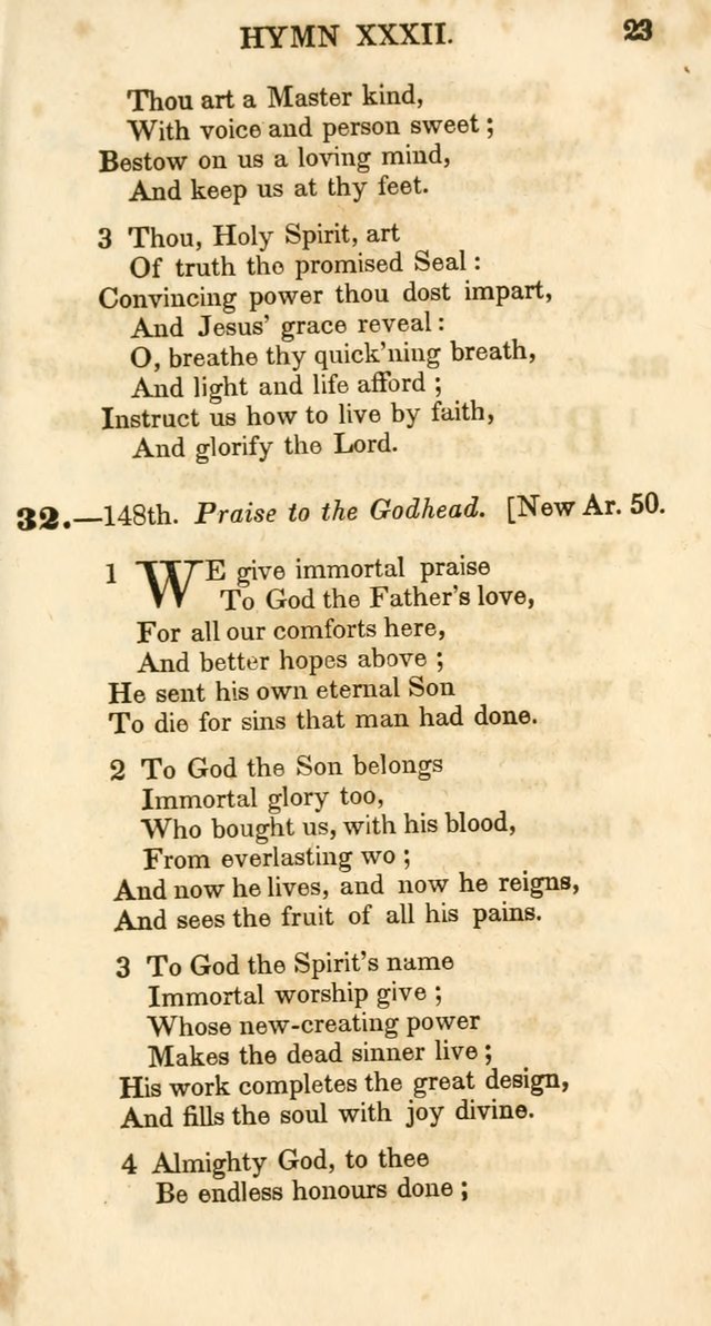 Additional Hymns, Adopted by the General Synod of the Reformed Protestant Dutch Church in North America, at their Session, June 1846, and authorized to be used in the churches under their care page 28