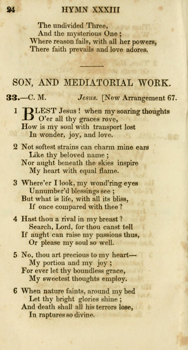 Additional Hymns, Adopted by the General Synod of the Reformed Protestant Dutch Church in North America, at their Session, June 1846, and authorized to be used in the churches under their care page 29