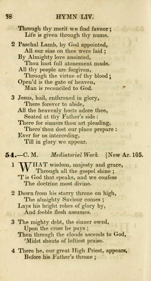 Additional Hymns, Adopted by the General Synod of the Reformed Protestant Dutch Church in North America, at their Session, June 1846, and authorized to be used in the churches under their care page 43
