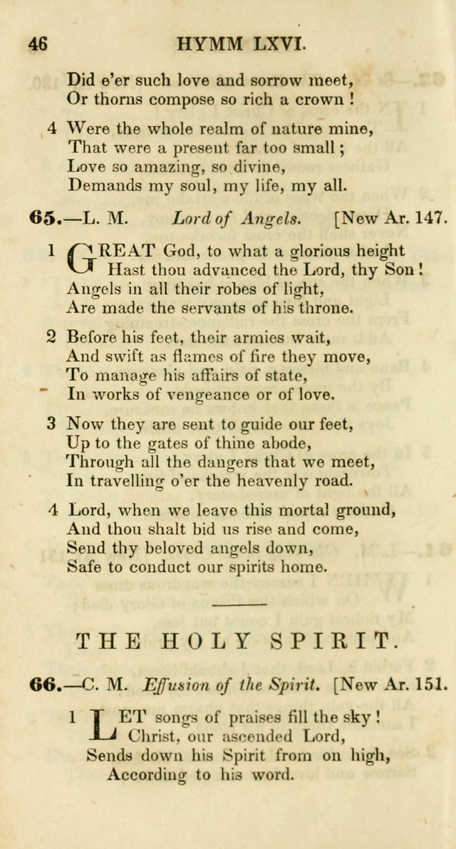 Additional Hymns, Adopted by the General Synod of the Reformed Protestant Dutch Church in North America, at their Session, June 1846, and authorized to be used in the churches under their care page 51