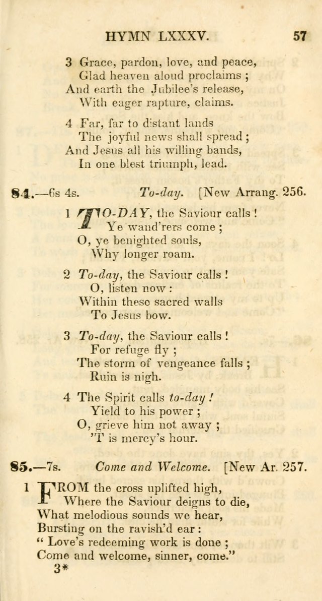 Additional Hymns, Adopted by the General Synod of the Reformed Protestant Dutch Church in North America, at their Session, June 1846, and authorized to be used in the churches under their care page 62