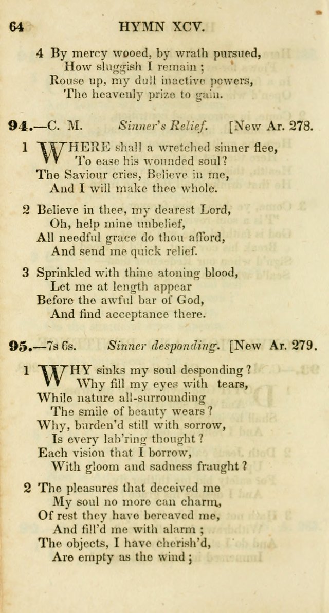 Additional Hymns, Adopted by the General Synod of the Reformed Protestant Dutch Church in North America, at their Session, June 1846, and authorized to be used in the churches under their care page 69