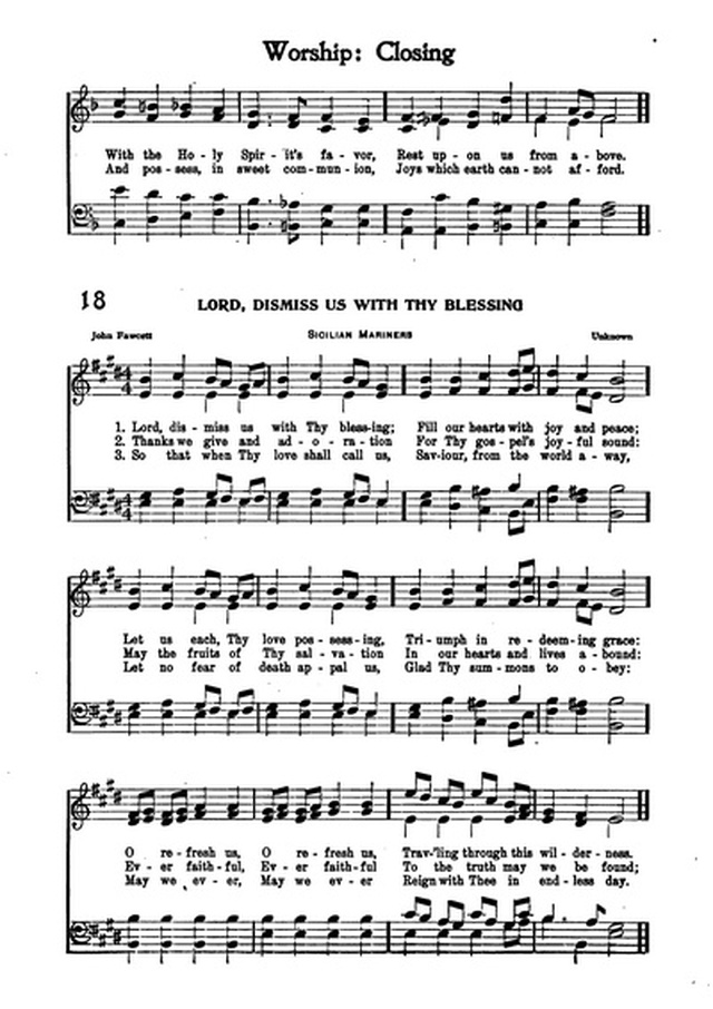 Association Hymn Book: for use in meetings for men page 12