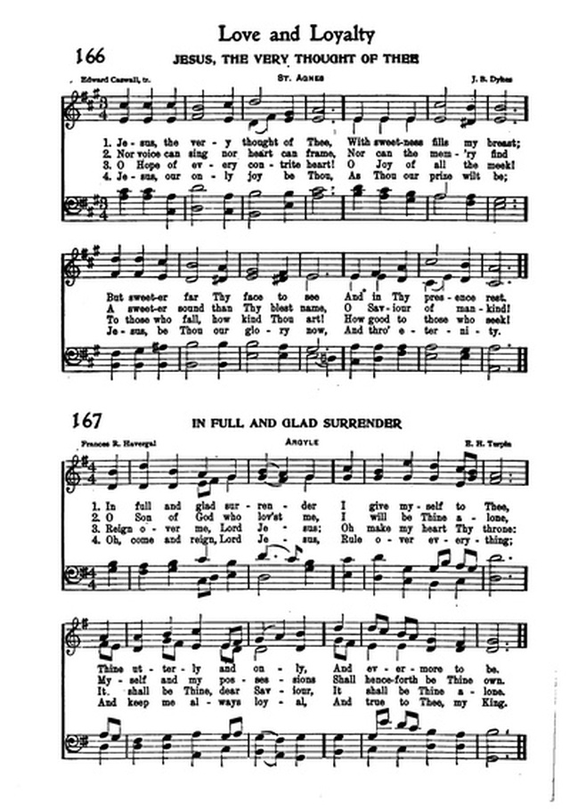 Association Hymn Book: for use in meetings for men page 129