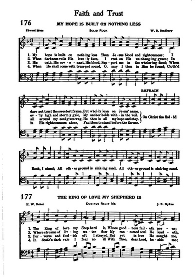 Association Hymn Book: for use in meetings for men page 135