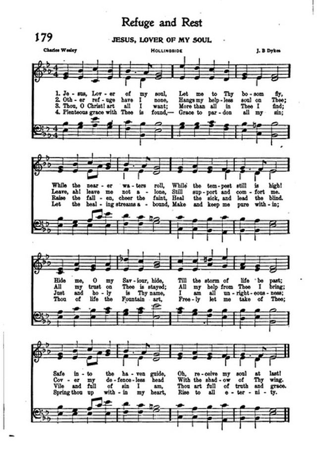 Association Hymn Book: for use in meetings for men page 137