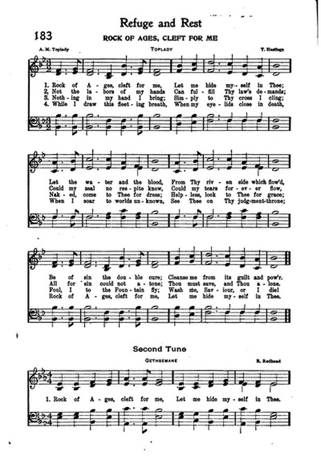 Association Hymn Book: for use in meetings for men page 141