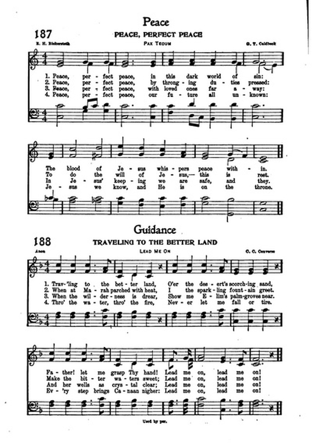 Association Hymn Book: for use in meetings for men page 145