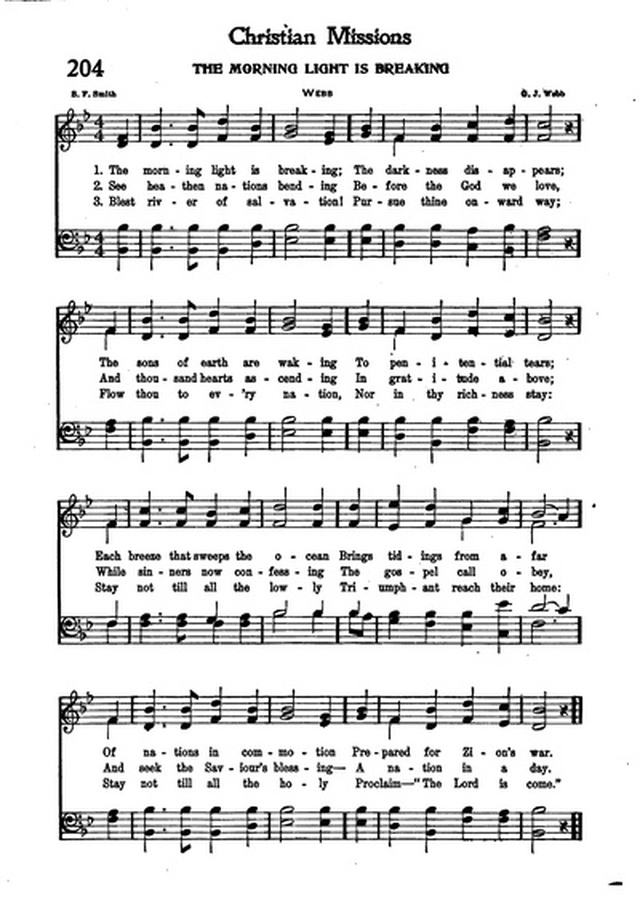 Association Hymn Book: for use in meetings for men page 158