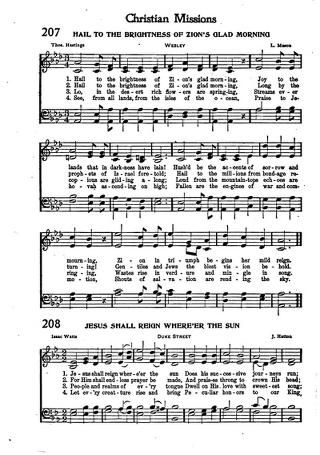 Association Hymn Book: for use in meetings for men page 161