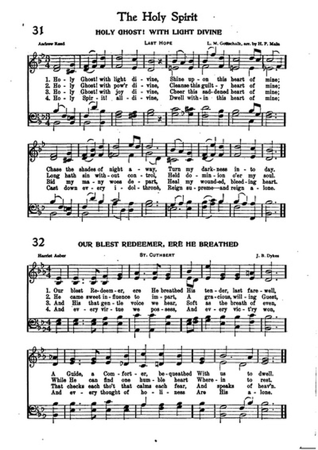 Association Hymn Book: for use in meetings for men page 22