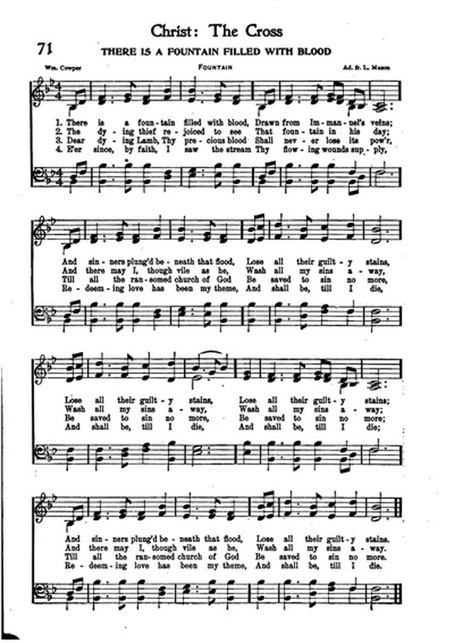 Association Hymn Book: for use in meetings for men page 51