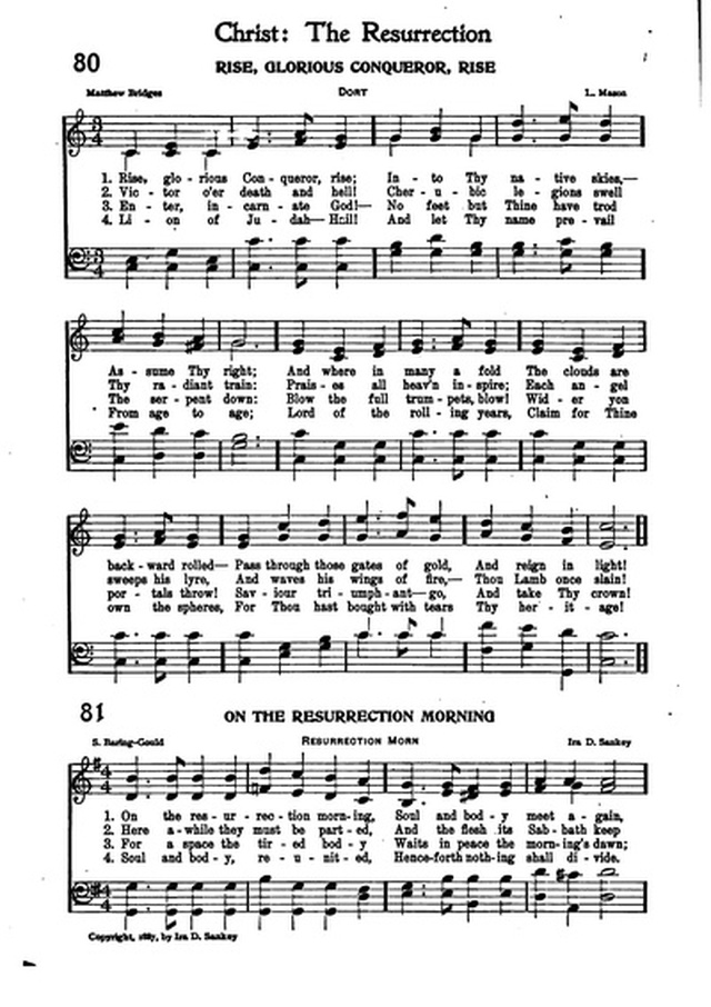 Association Hymn Book: for use in meetings for men page 59