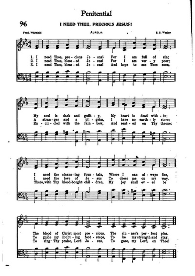 Association Hymn Book: for use in meetings for men page 71