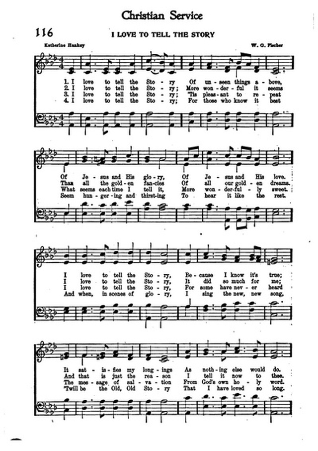 Association Hymn Book: for use in meetings for men page 87