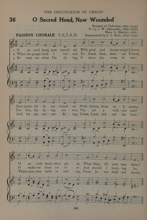 The Abingdon Hymnal: a Book of Worship for Youth page 106
