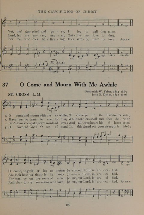 The Abingdon Hymnal: a Book of Worship for Youth page 107