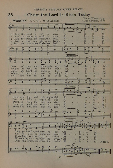 The Abingdon Hymnal: a Book of Worship for Youth page 108