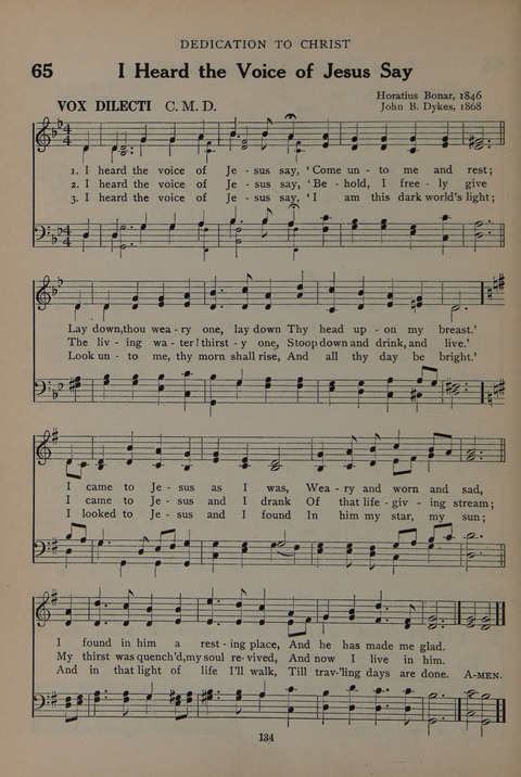 The Abingdon Hymnal: a Book of Worship for Youth page 132