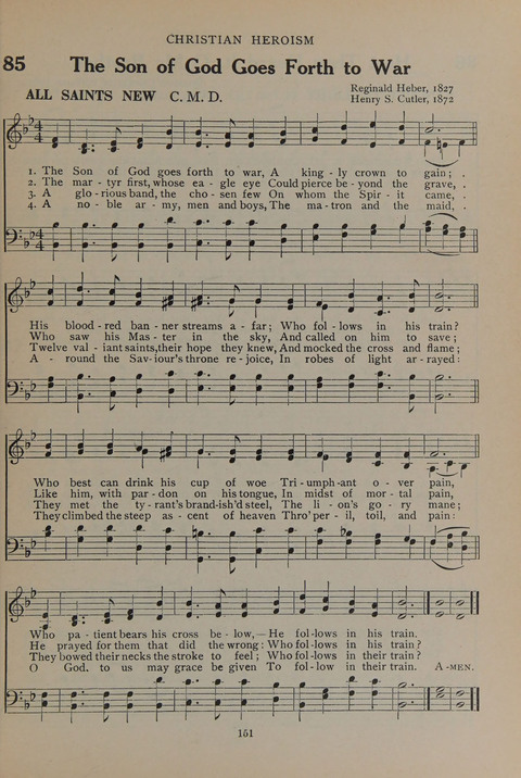 The Abingdon Hymnal: a Book of Worship for Youth page 149