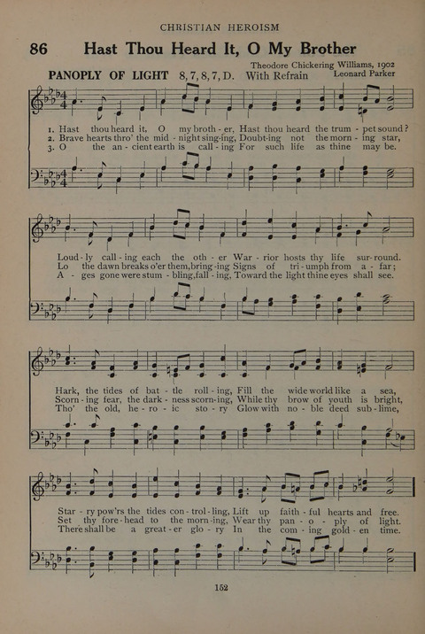 The Abingdon Hymnal: a Book of Worship for Youth page 150