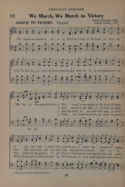 The Abingdon Hymnal: a Book of Worship for Youth page 154