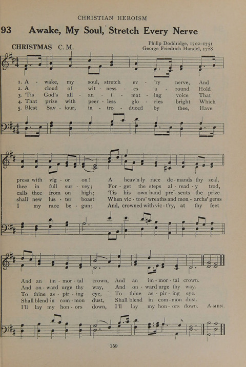 The Abingdon Hymnal: a Book of Worship for Youth page 157