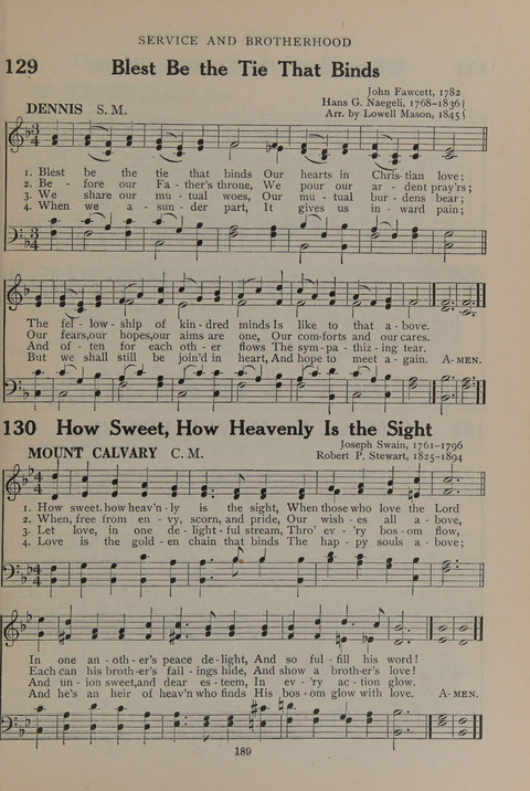 The Abingdon Hymnal: a Book of Worship for Youth page 187