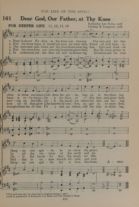 The Abingdon Hymnal: a Book of Worship for Youth page 211