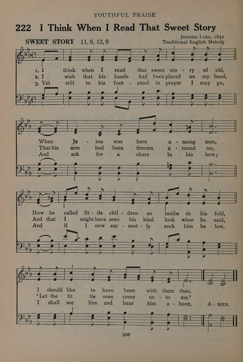 The Abingdon Hymnal: a Book of Worship for Youth page 264