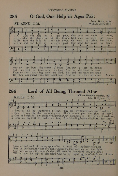 The Abingdon Hymnal: a Book of Worship for Youth page 314
