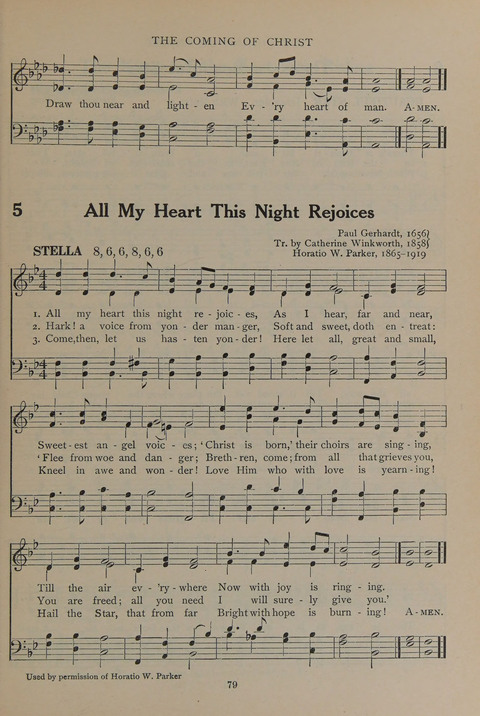 The Abingdon Hymnal: a Book of Worship for Youth page 77