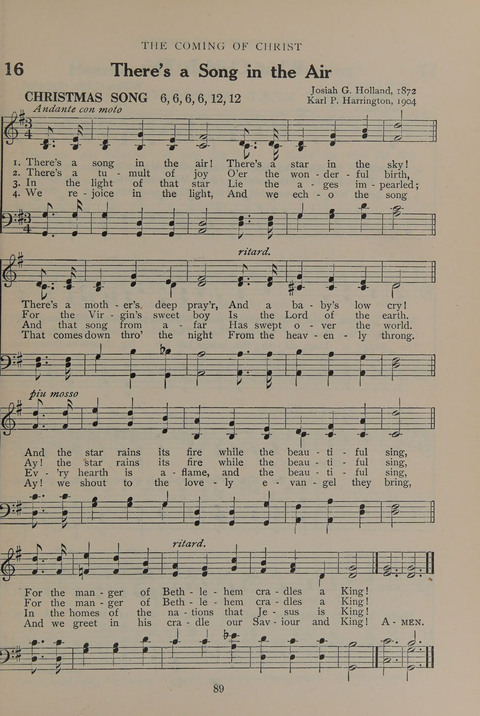 The Abingdon Hymnal: a Book of Worship for Youth page 87