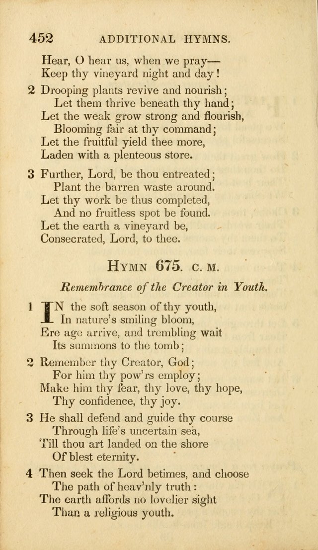 Additional Hymns to the Collection of Hymns for the use of Evangelical     Lutheran Churches page 103