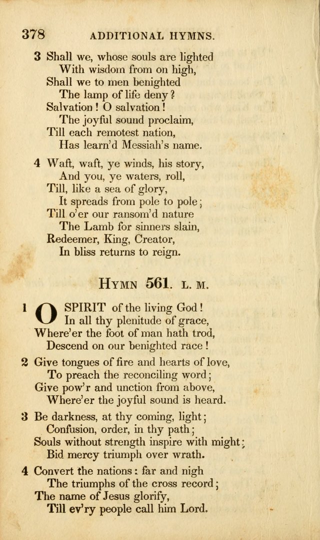Additional Hymns to the Collection of Hymns for the use of Evangelical     Lutheran Churches page 29